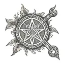 Bind Rune tattoo design idea