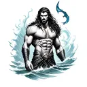 Aquaman tattoo design idea
