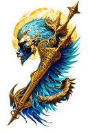 Excalibur fate tattoo design idea