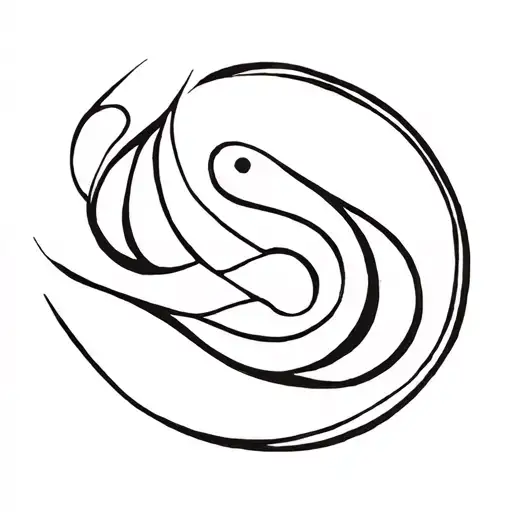 Maori style tattoo design idea