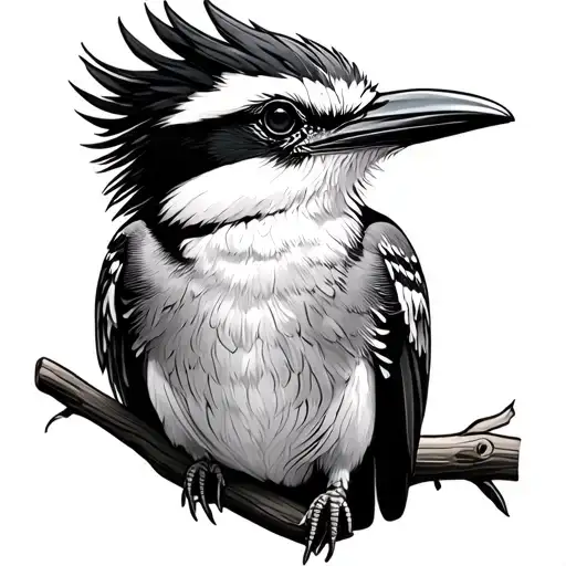 Kookaburra tattoo design idea