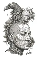 caillou tattoo design idea