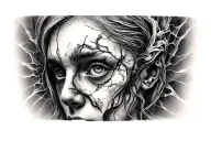Schizophrenia soon reality tattoo design idea