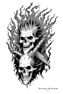 "Burn the heretic. Kill the mutant. Purge the unclean." tattoo design idea
