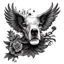 Landslide Fleetwood Mac tattoo design idea