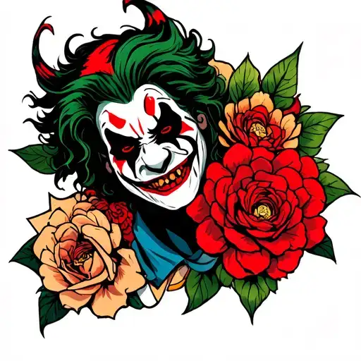 “Juggalo” juggalo tattoo design idea