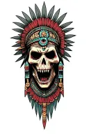Aztec tattoo design idea