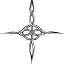 Celtic Father Daughter Knot tattoo design idea