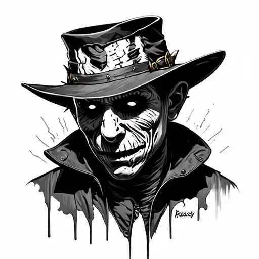 Freddy Krueger tattoo design idea