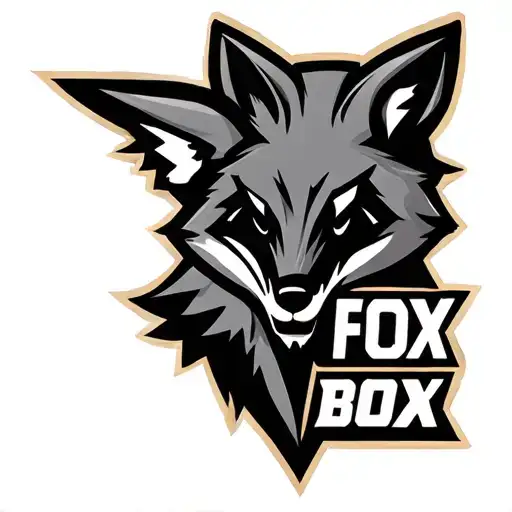 "Fox Box" mobile battery solution logo tattoo design idea