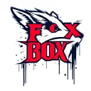 "Fox Box" "Fox Box" product logo for a military satelite battery  tattoo design idea