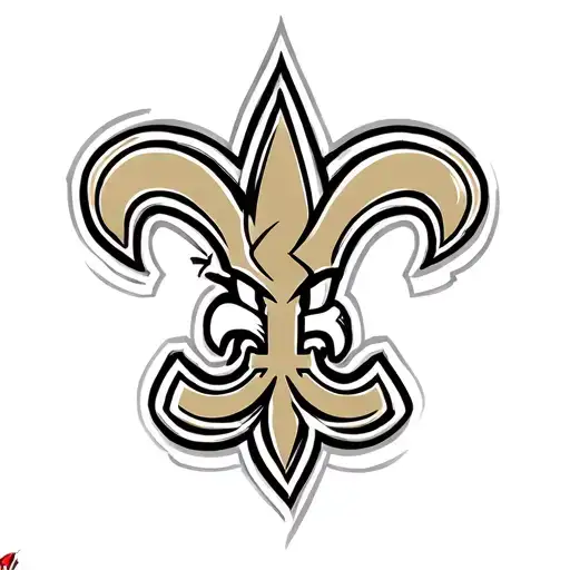 new Orleans  saints tattoo design idea
