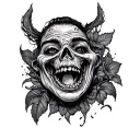 Gluttony tattoo design idea