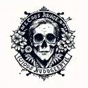 Be Curious, Not Judgemental tattoo design idea