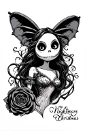 Nightmare before Christmas, corpse bride, coraline, aristocrats, Anastasia, ratatouille, princess and the frog, James an tattoo design idea
