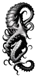 us navy kraken shellback Poseidon tattoo design idea