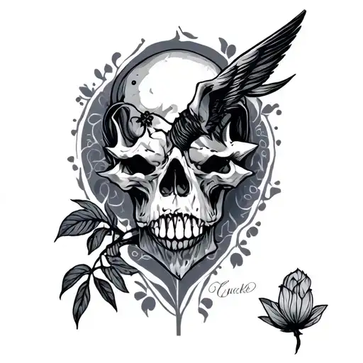 Cuckold tattoo design idea