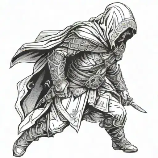 Ezio tattoo design idea