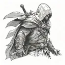 Ezio tattoo design idea