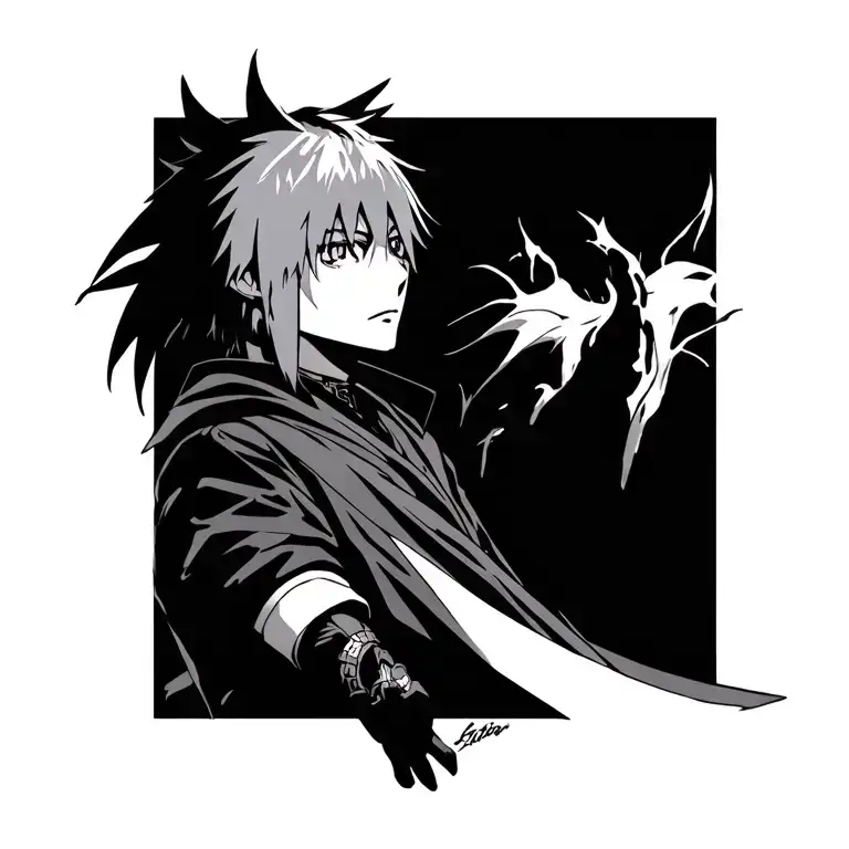 Minato Namikaze tattoo design idea