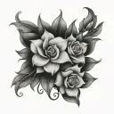 stella&Trisha tattoo design idea