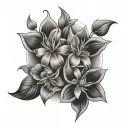 stella&Trisha tattoo design idea