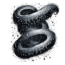 morse code 24 5 24 tattoo design idea