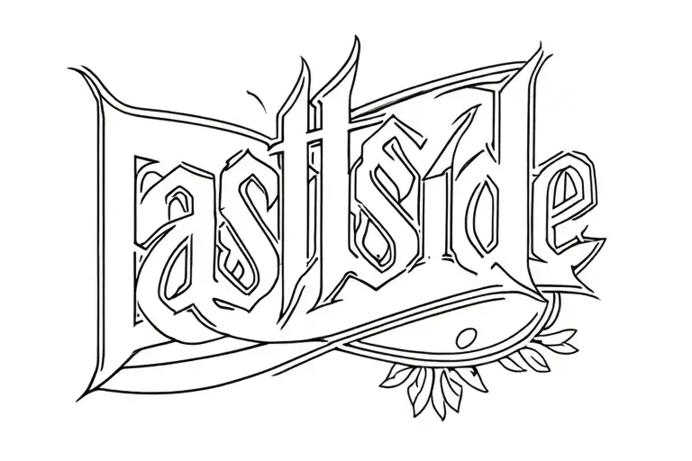 eastside logo tattoo design tattoo design idea