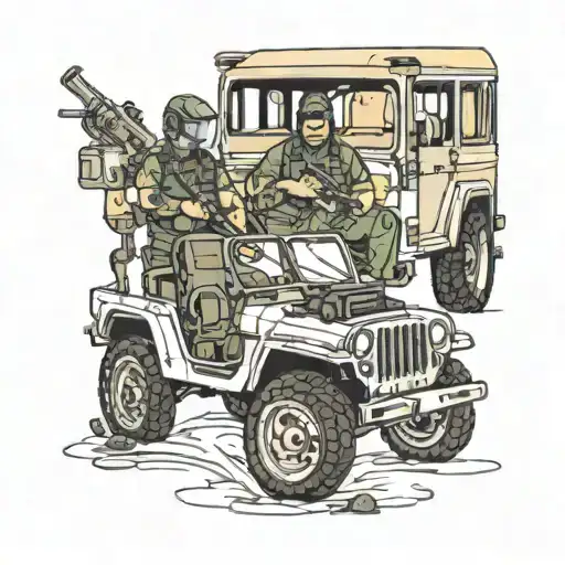 welding, family, jeeps tattoo design idea