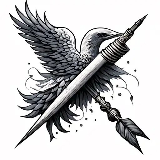 Mast tattoo design idea