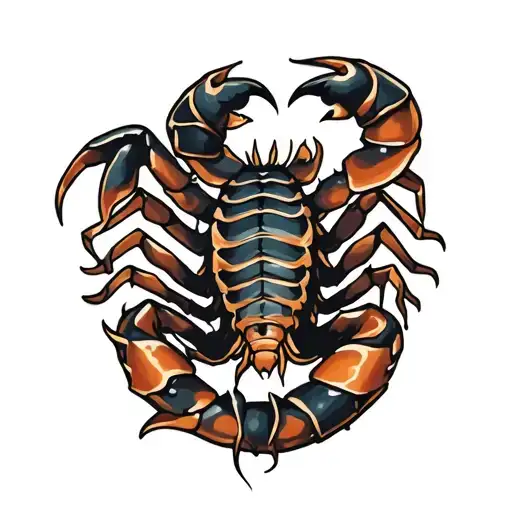 Scorpion tattoo sleeve tattoo design idea