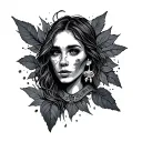 drug abuse survivor tattoo design idea