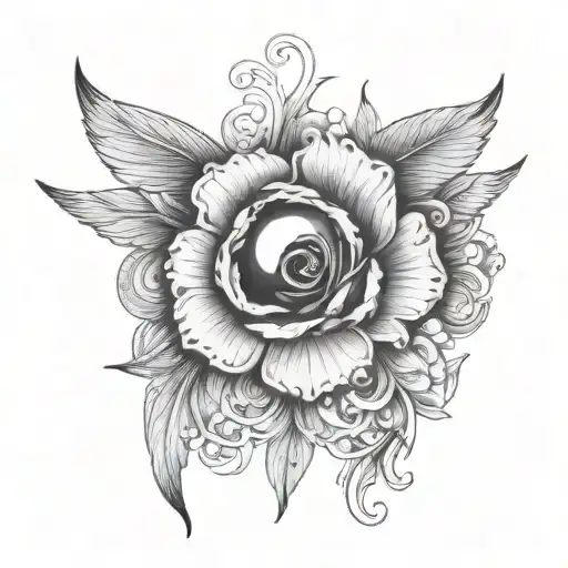 Endometriosis tattoo design idea