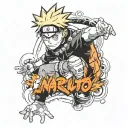 Naruto tattoo design idea