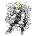 Naruto tattoo design idea