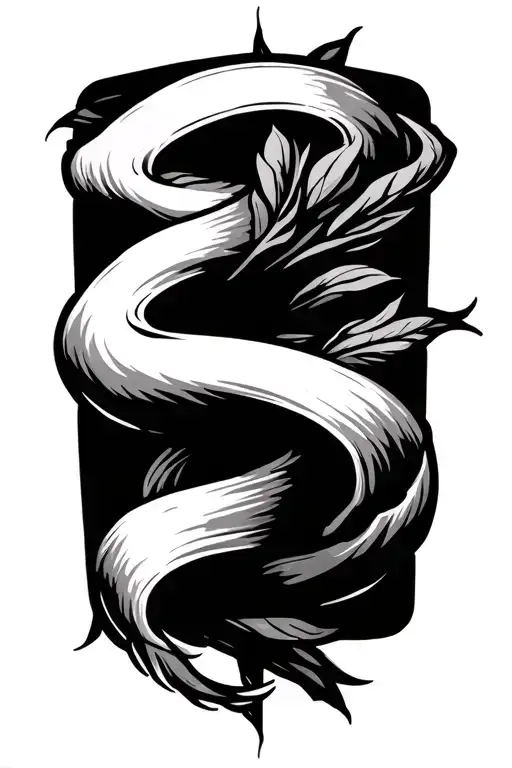 Tattoo symbolizing strength and never forgetting who you are. Forearm tattoo wrapping around to the bicep tattoo design idea