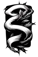 Tattoo symbolizing strength and never forgetting who you are. Forearm tattoo wrapping around to the bicep tattoo design idea