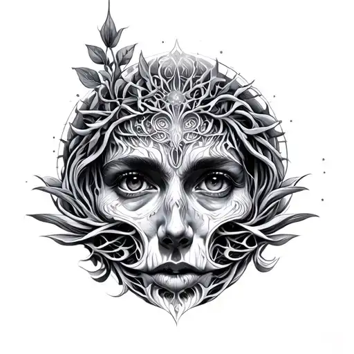Alex Grey tattoo design idea