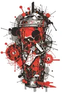 can't trust anyone even your own tattoo design idea