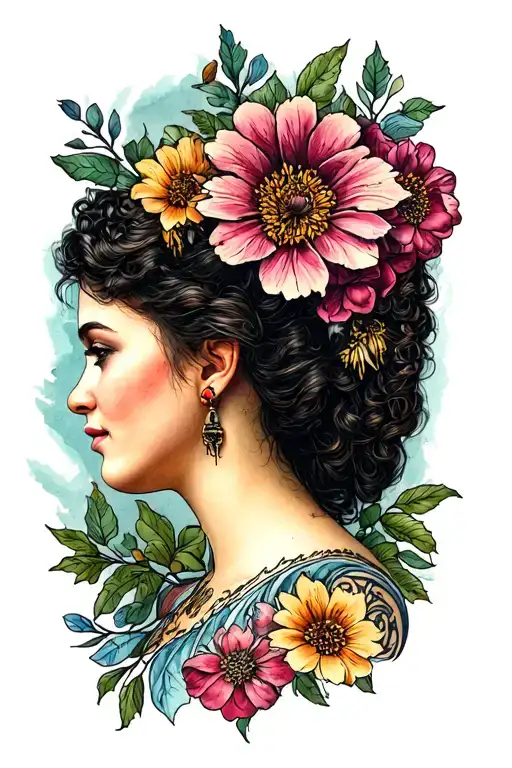 Victoria, September, Massachusetts tattoo design idea