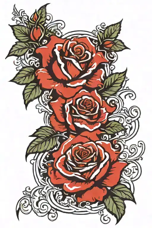 left thigh to hip bone, up to rib, and then up around shoulder, thick rose vine all the way up  tattoo design idea