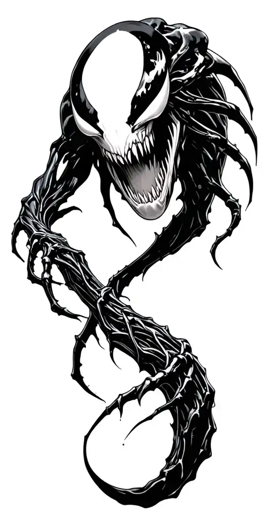 venom carnage symbiote tattoo design tattoo design idea