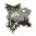 twin peaks fire walk with me  tattoo design idea