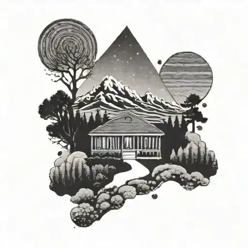 twin peaks fire walk with me  tattoo design idea