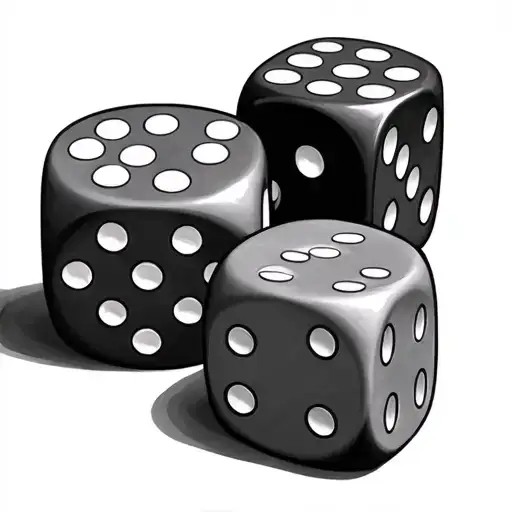 four dice, 1312 tattoo design idea
