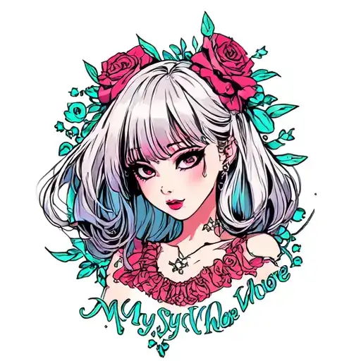 My Sissy Whore tattoo design idea