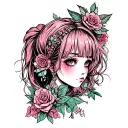 My Sissy Whore tattoo design idea