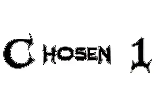 "Chosen 1" tattoo design idea