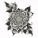 love Fati man tattoo design idea