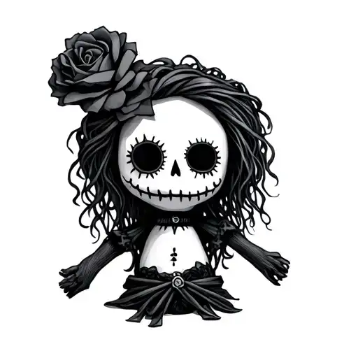 Voodoo Doll tattoo design idea